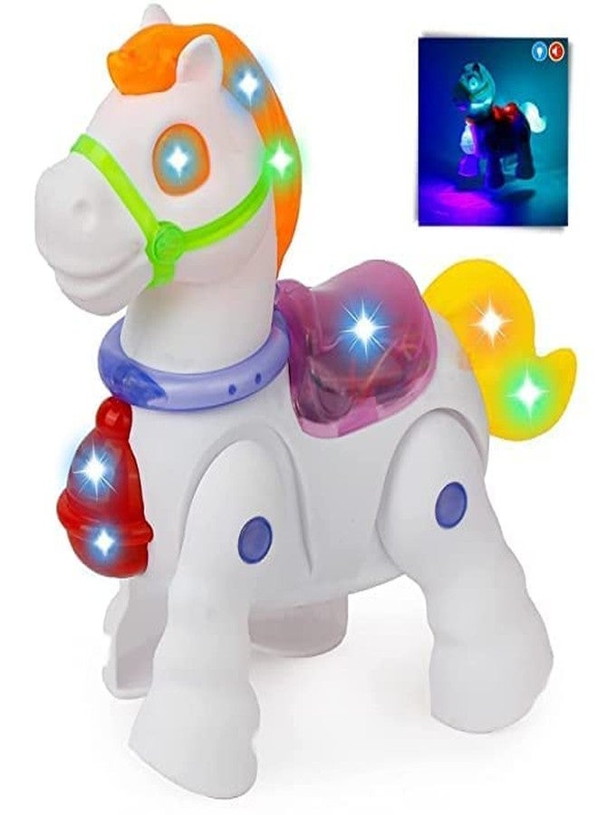 MKY® Cute Dony Light and Sound Animal Toy Walking Animal (Multicolor) - Image 1
